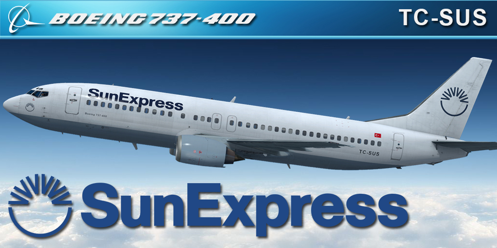 CS 737-400 SUN EXPRESS TC-SUS