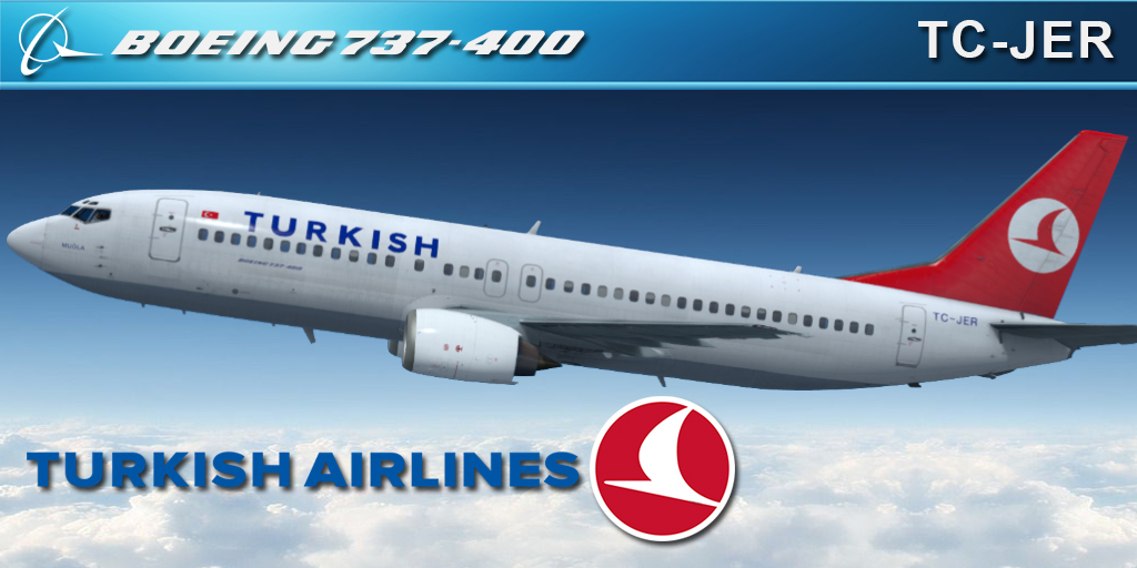 CS 737-400 TURKISH AIRLINES TC-JER