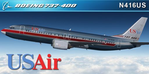 CS 737-400 US AIR N416US