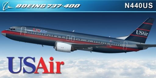CS 737-400 US AIR N440US
