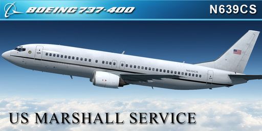 CS 737-400 US MARSHALL SERVICE N639CS