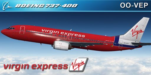 CS 737-400 VIRGIN EXPRESS OO-VEP