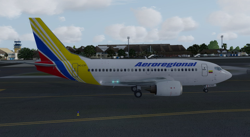 CS 737-500 AEROREGIONAL HC-CTF