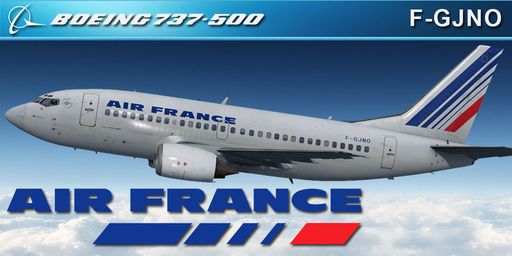 CS 737-500 AIR FRANCE F-GJNO