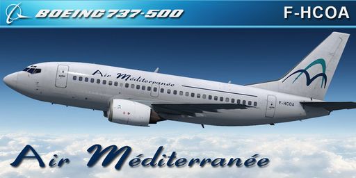 CS 737-500 AIR MEDITERRANEE F-HCOA