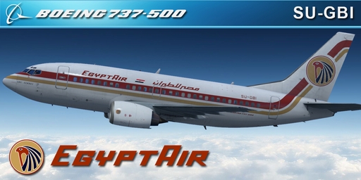 CS 737-500 EGYPT AIR SU-GBI