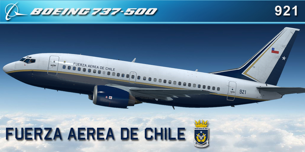 CS 737-500 FUERZA AEREA DE CHILE 921