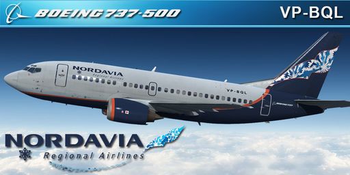 CS 737-500 NORDAVIA VP-BQL