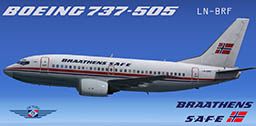 CS 737-505 Braathens SAFE (LN-BRF | 1998)
