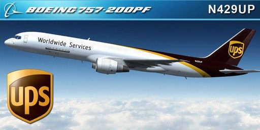 757-200PF UPS CARGO N429UP