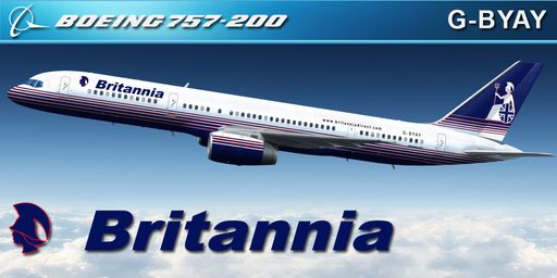 757-200 BRITANNIA G-BYAY