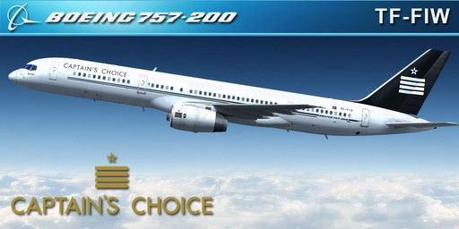757-200 CAPTAIN'S CHOICE TF-FIW