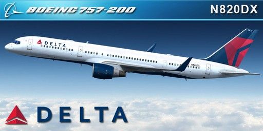 757-200 DELTA AIRLINES N820DX