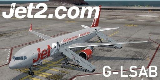 757-200 Jet2 G-LSAB