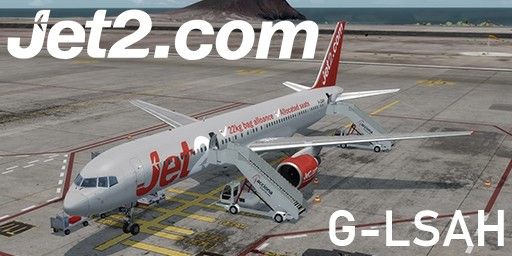 757-200 Jet2 G-LSAH