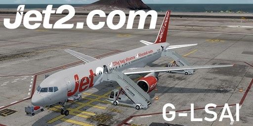 757-200 Jet2 G-LSAI