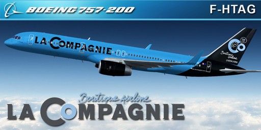 757-200 LA COMPAGNIE F-HTAG