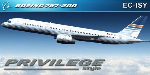 757-200 PRIVILEGE STYLE EC-ISY