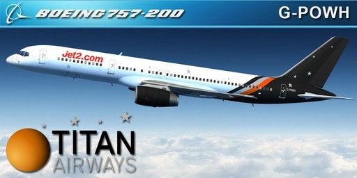 757-200 TITAN AIRWAYS G-POWH
