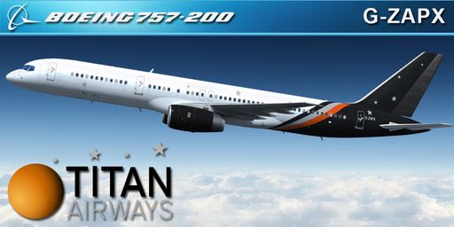 757-200 TITAN AIRWAYS G-ZAPX