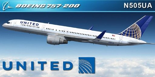 757-200 UNITED AIRLINES N505UA