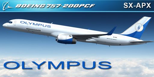 CS 757-200PCF OLYMPUS AIRWAYS SX-APX