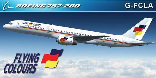 CS 757-200 FLYING COLOURS G-FCLA