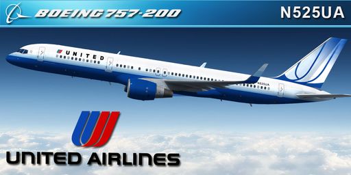 CS 757-200 UNITED AIRLINES N525UA