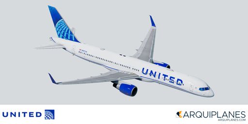 CS 757-200 United Airlines N596UA