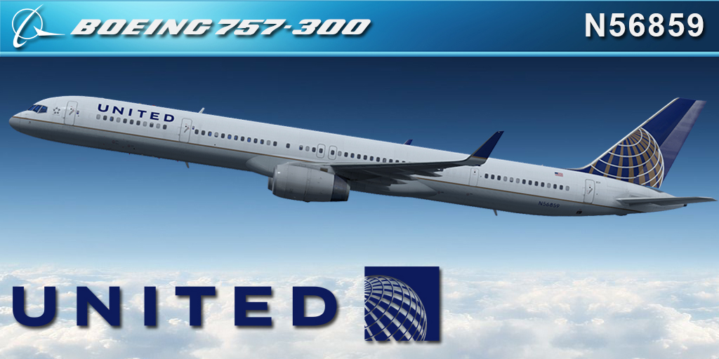 CS 757-300 UNITED AIRLINES N56859