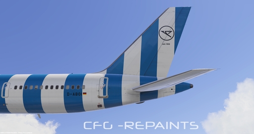 CS 757-330 Condor D-ABOI striped