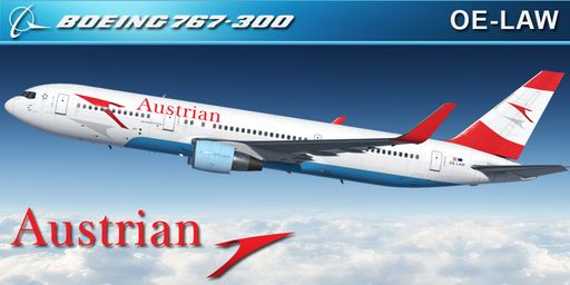 CS 767-300ER AUSTRIAN AIRLINES OE-LAW