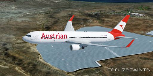 CS 767-300ER Austrian Airlines OE-LAX