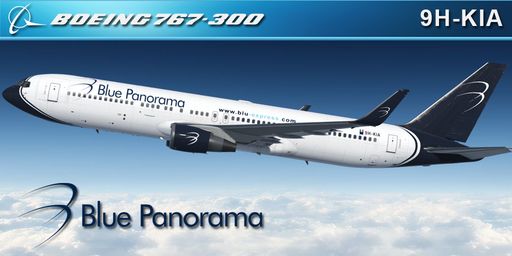 CS 767-300ER BLUE PANORAMA 9H-KIA