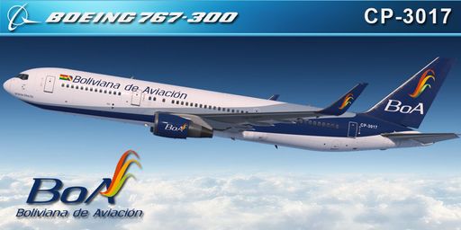CS 767-300ER BOLIVIANA CP-3017