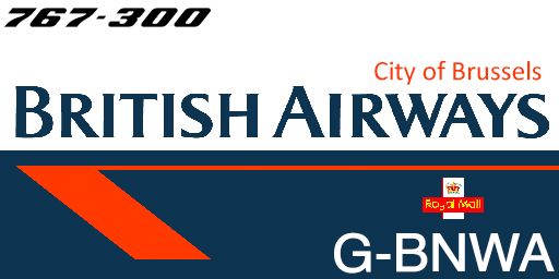 CS 767-300ER BRITISH VINTAGE G-BNWA