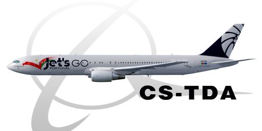 CS 767-300ER Jets Go Portugal TDA