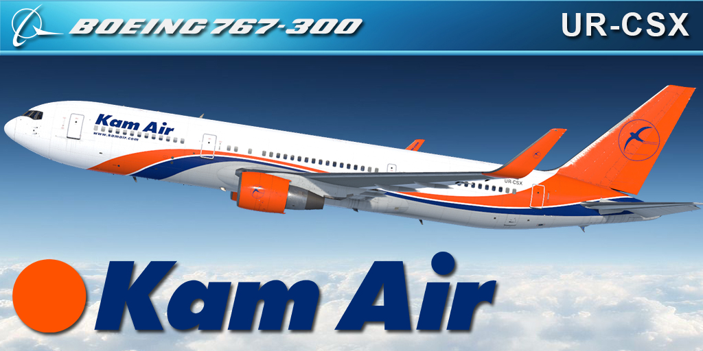 CS 767-300ER KAM AIR UR-CSX