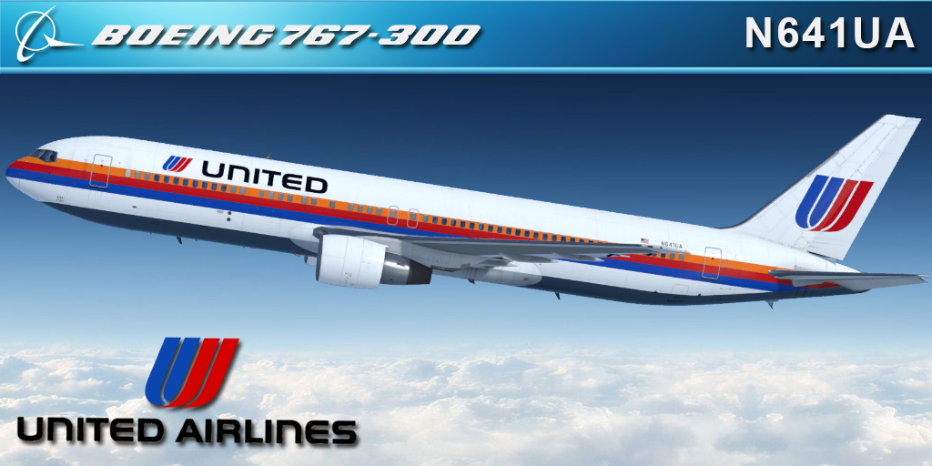 CS 767-300ER UNITED AIRLINES N641UA
