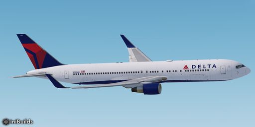 CS 767-332ER Delta Air Lines (N1201P)