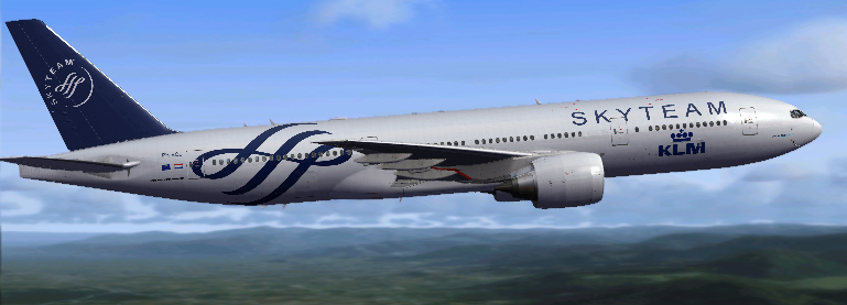 CS 777-200ER KLM SKYTEAM PH-BQL